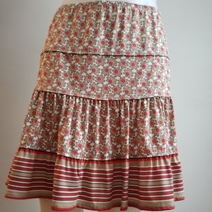 Max Studio multi color skirt size Large, 18 inches long